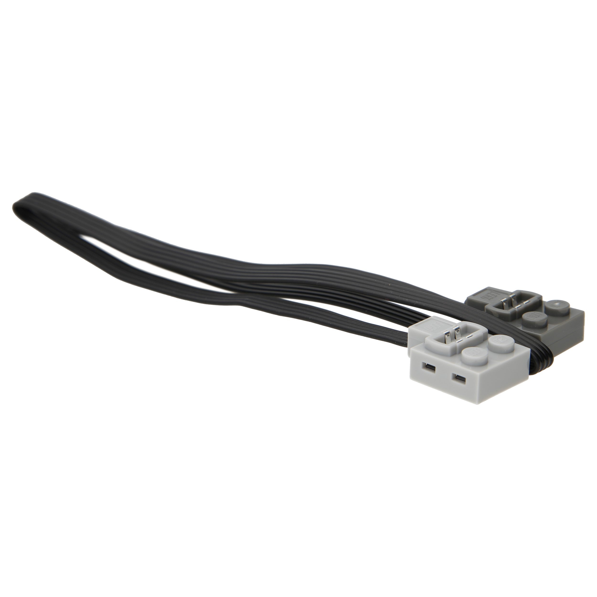 LEGO Kabel - Power Functions Verlängerungskabel mit einem hellgrauen Ende (Dunkelgrau, 50 cm)