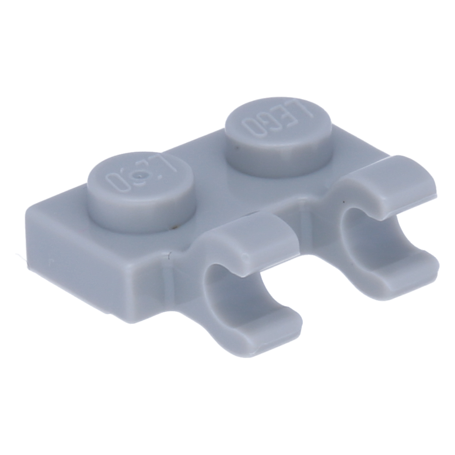 LEGO Platten (modifiziert) - 1 x 2 mit 2 offenen O-Clips