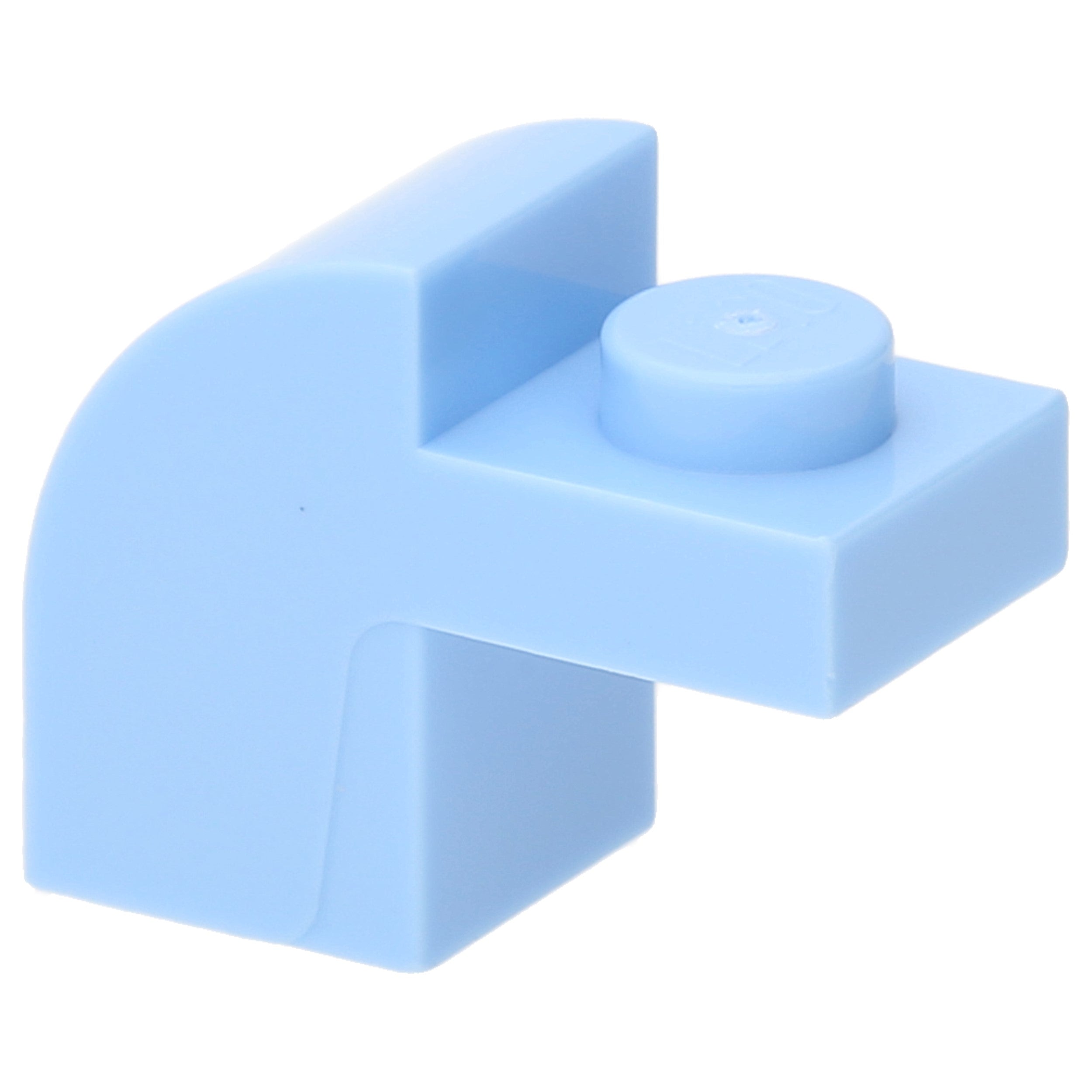 LEGO roof stones (modified) - 1 x 2 x 1 1/3 with a deepened knob (curved)