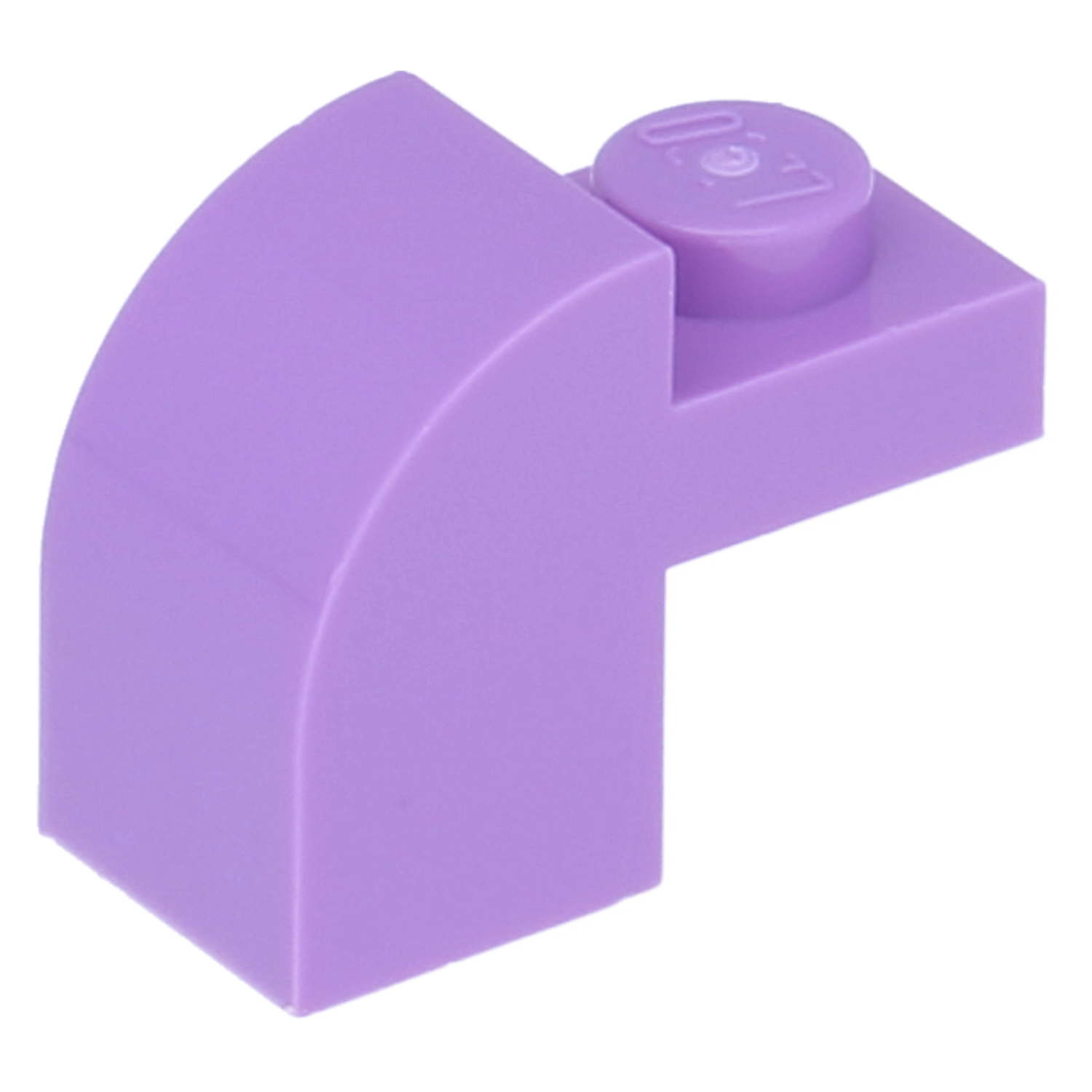 LEGO roof stones (modified) - 1 x 2 x 1 1/3 with a deepened knob (curved)