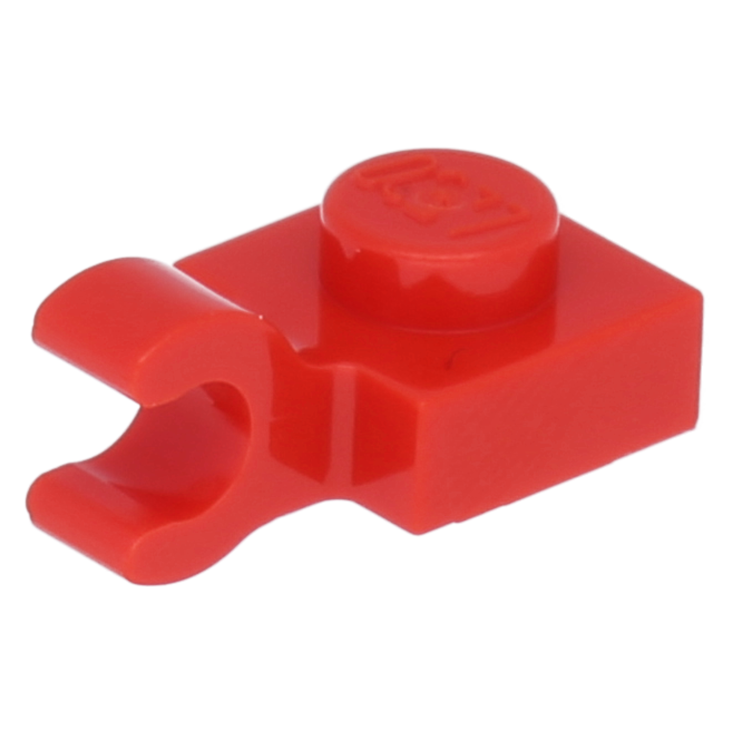 LEGO Platten (modifiziert) - 1 x 1 mit offenem O-Clip (horizontal)