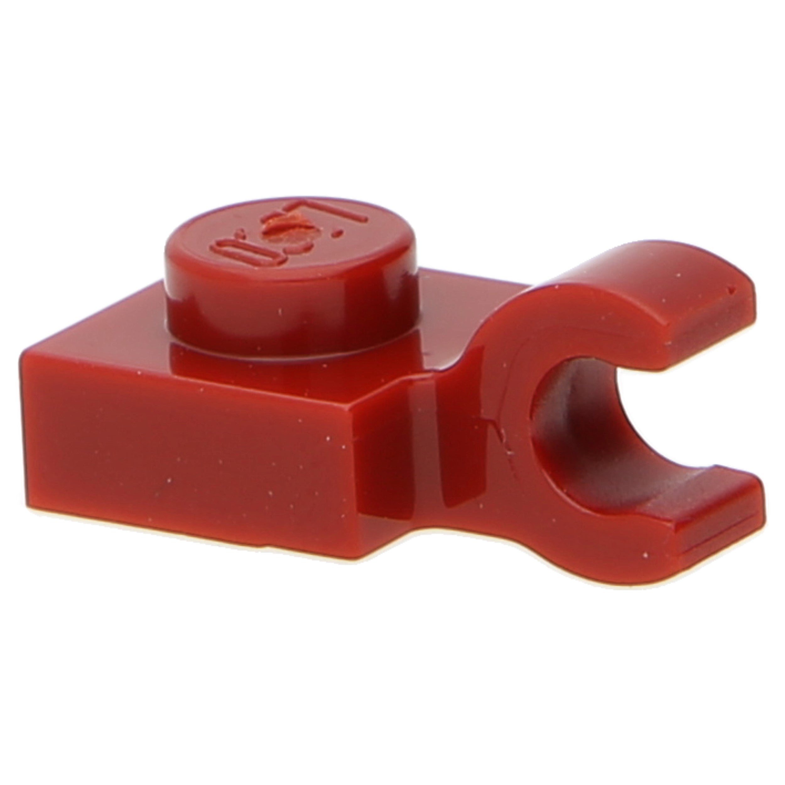 LEGO Platten (modifiziert) - 1 x 1 mit offenem O-Clip (horizontal)