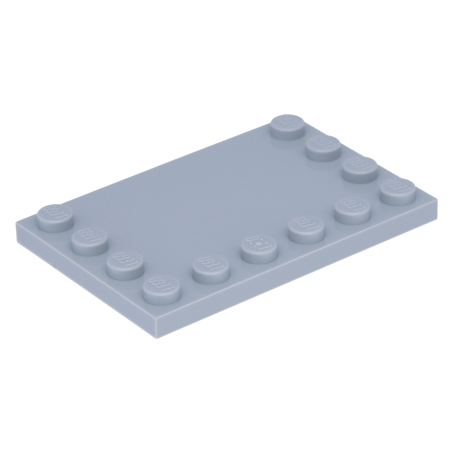 LEGO tiles (modified) - 4 x 6 with knobs on the edges