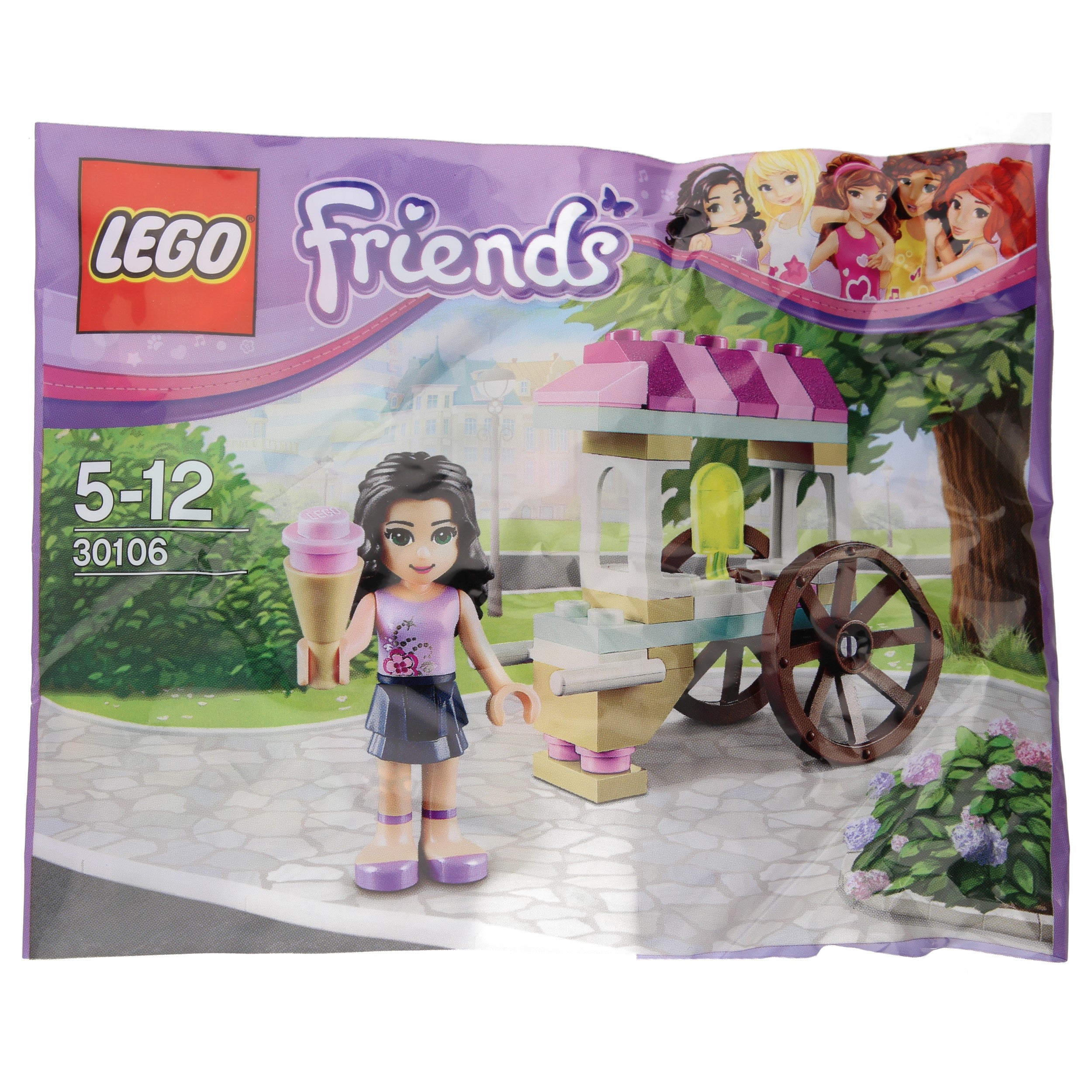 LEGO Friends Bausätze - Eisstand Polybag