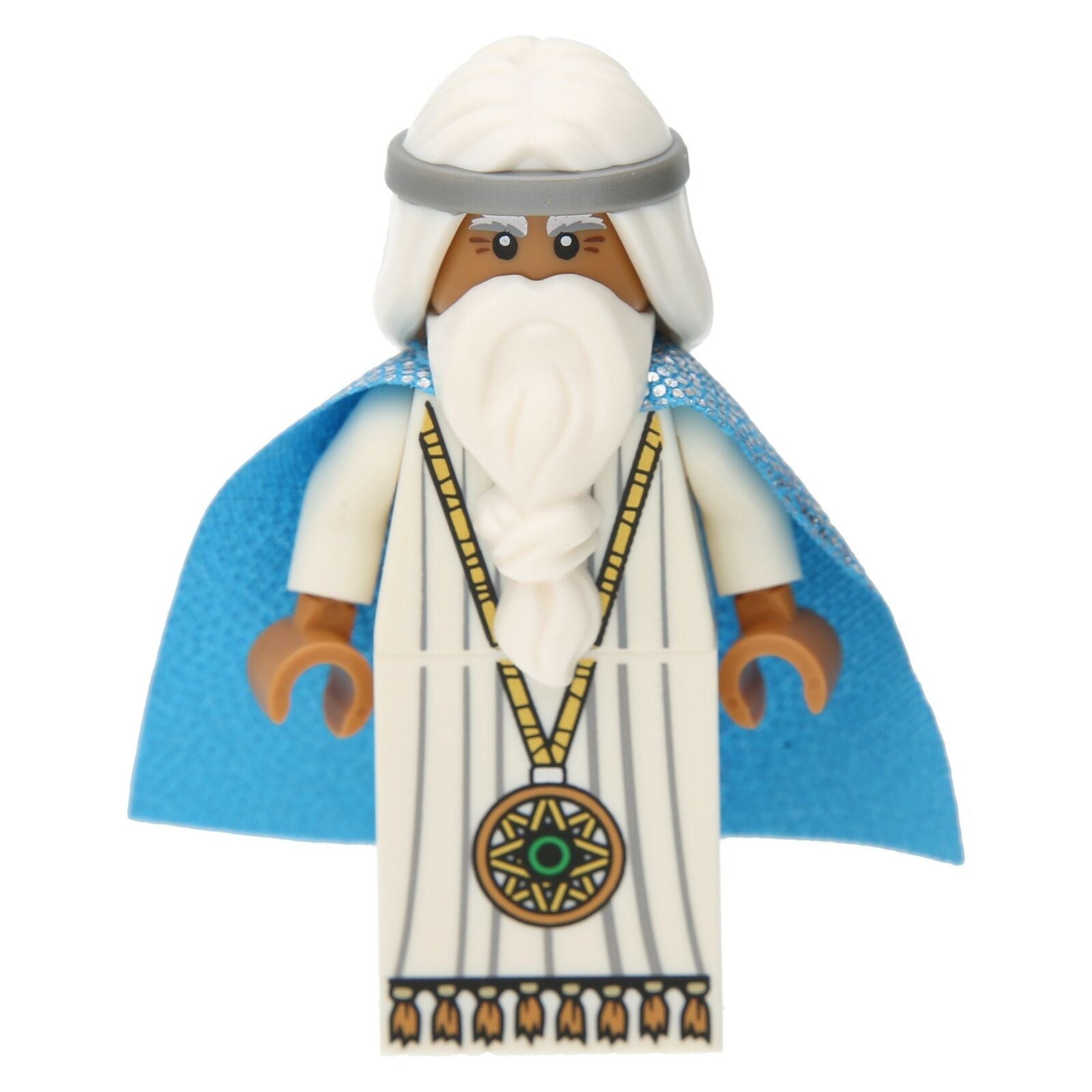Lego the Lego Movie Minifigur - Vitruvius with a beard and cloak (medallion)