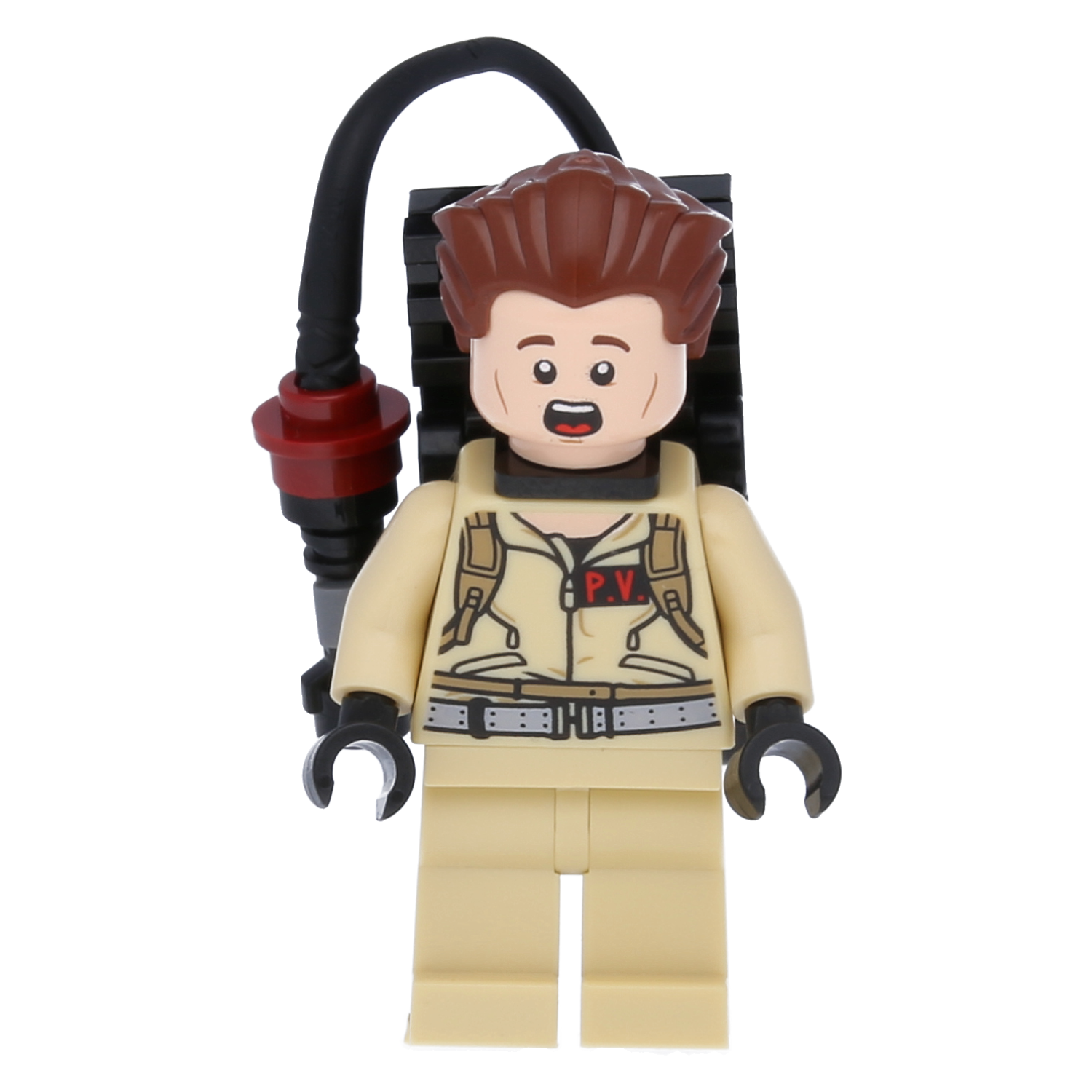 Lego Minifigure - Dr. Peter Venkman with proton jet (Ghostbusters)