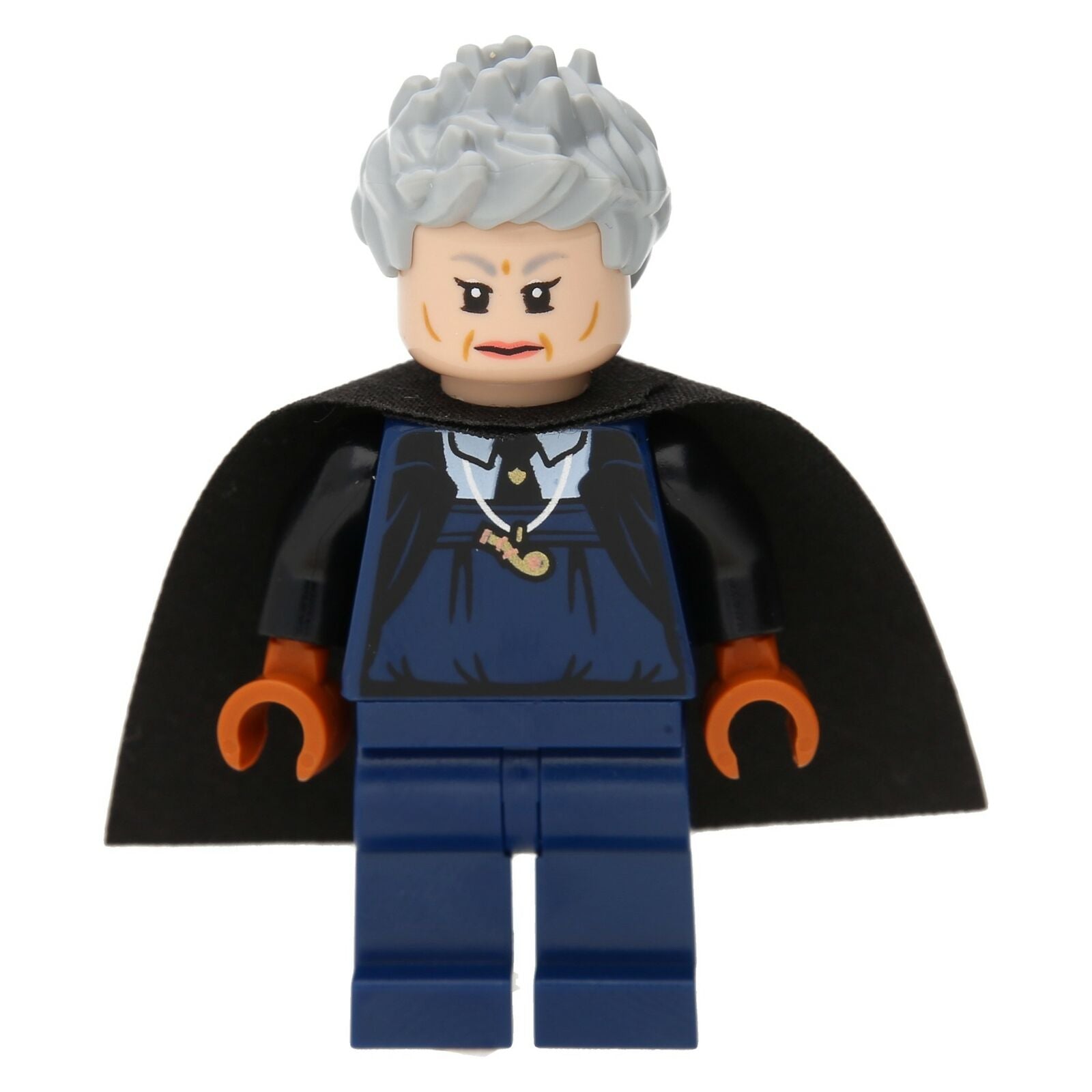 LEGO Harry Potter Minifigur - Madame Hooch (dunkelblaues Outfit)