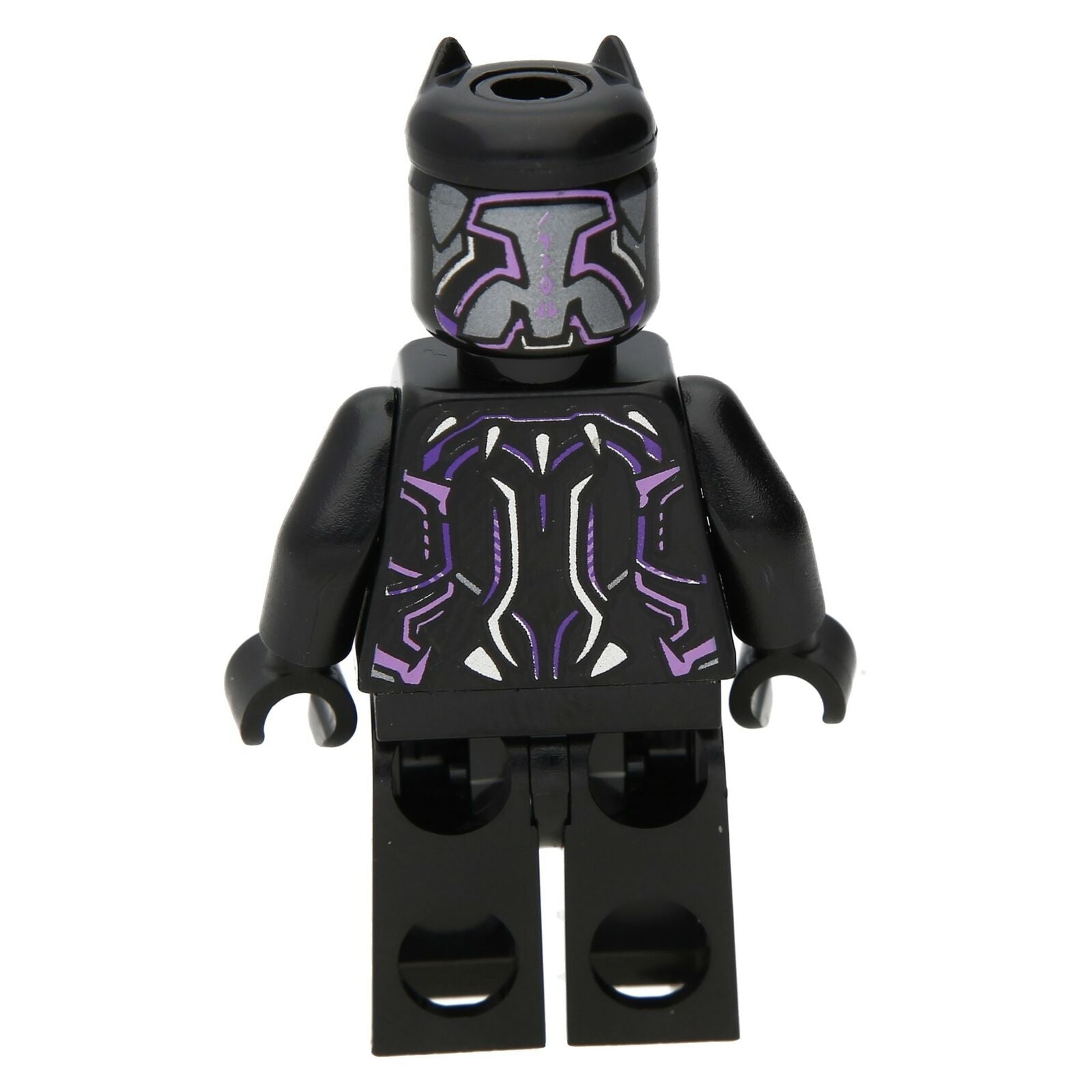 LEGO Superhelden Minifigur - Black Panther (dunkellila)