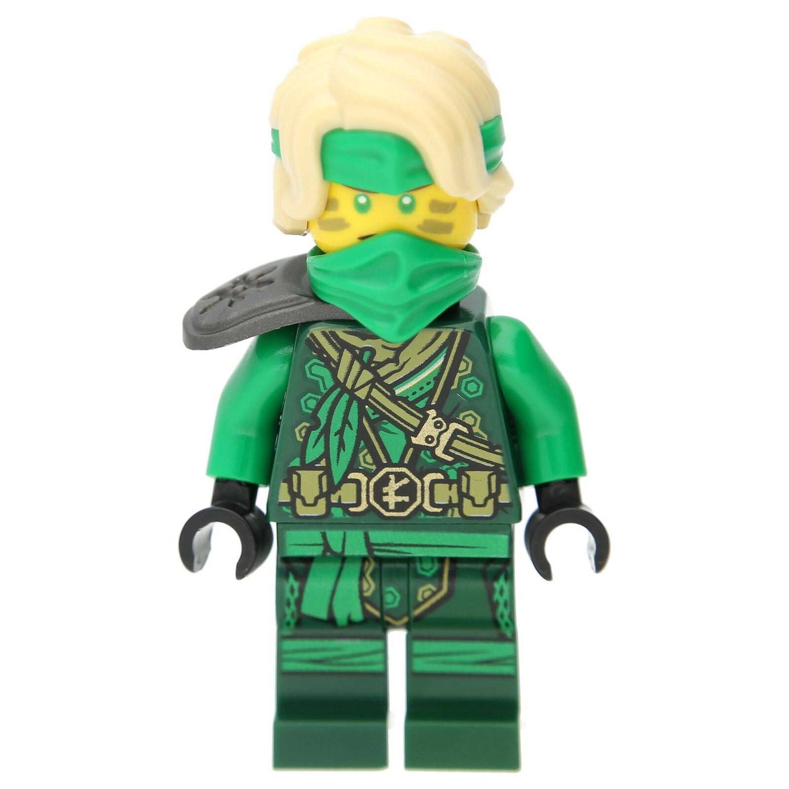 Lego Ninjago Minifigur - Lloyd with gray shoulder pad (secret of depth)