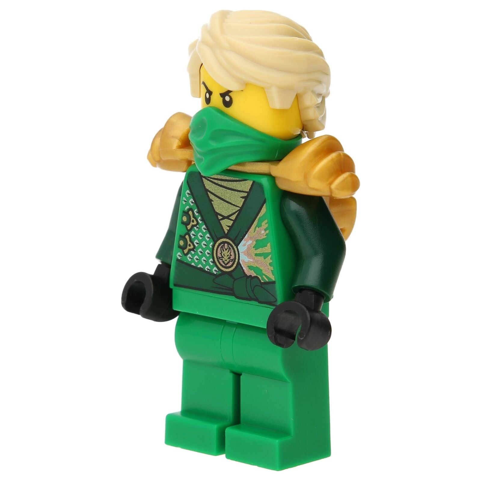 LEGO Ninjago Minifigur - Lloyd mit goldener Schulterrüstung (Rebooted)