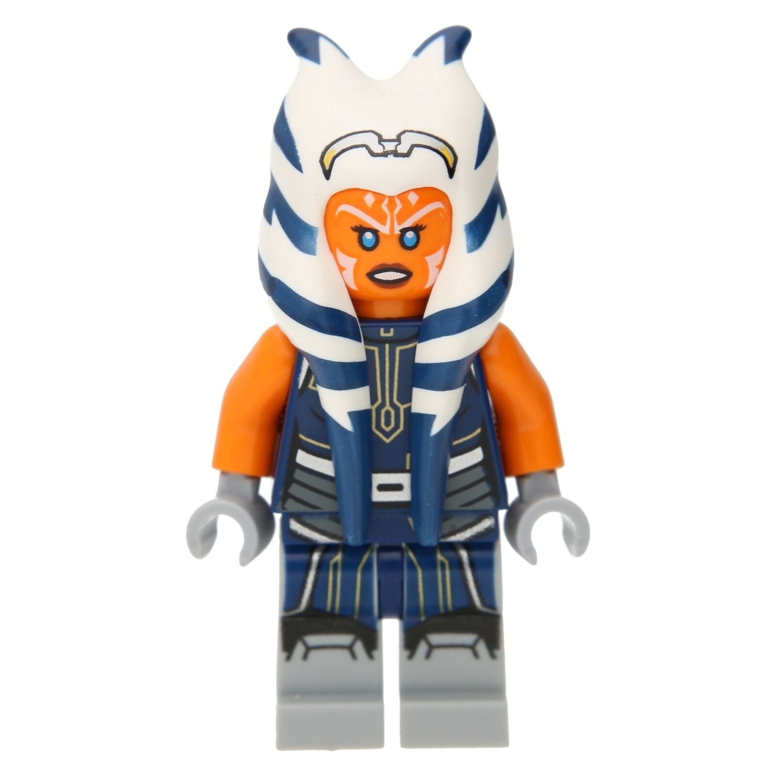 LEGO Star Wars Minifigur - Ahsoka Tano (dunkelblauer Jumpsuit)