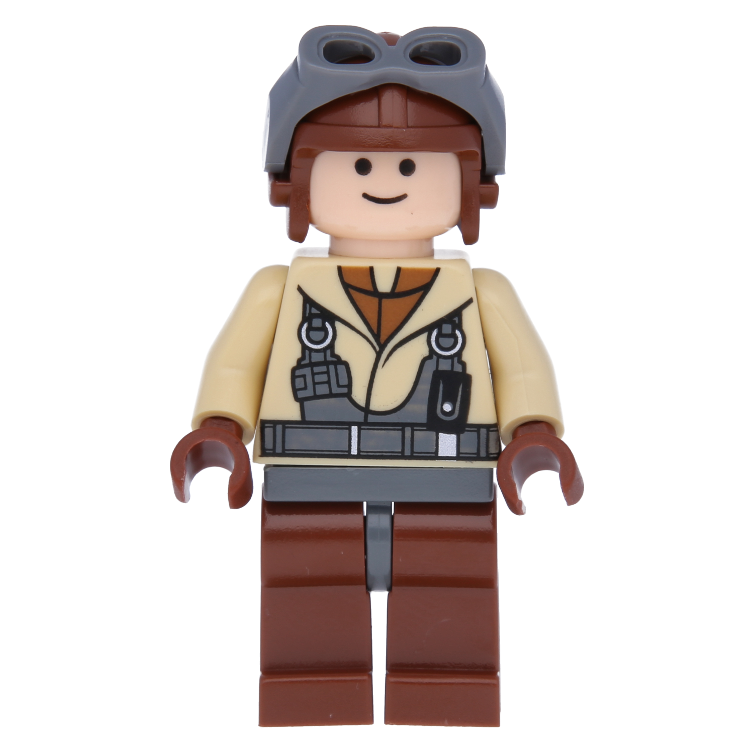 LEGO Star Wars Minifigur - Naboo Kampfpilot (beige Jacke)